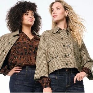 CAbi Showroom Jacket style 4678 Plaid Houndstooth Fall 2024